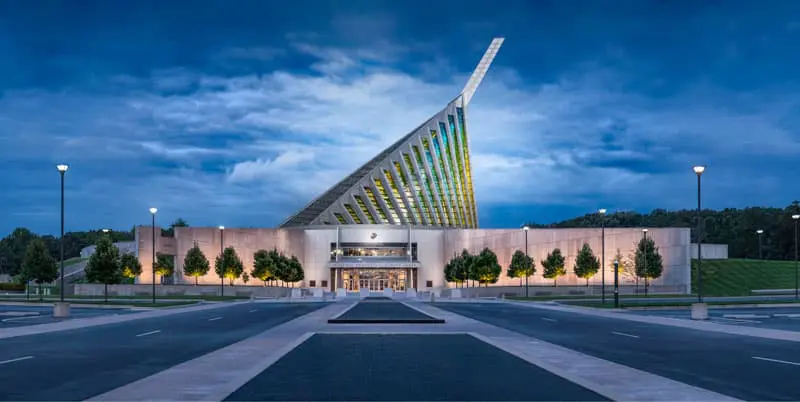 Dawn at the National Museum of the Marine Corps by Mark Gilvey