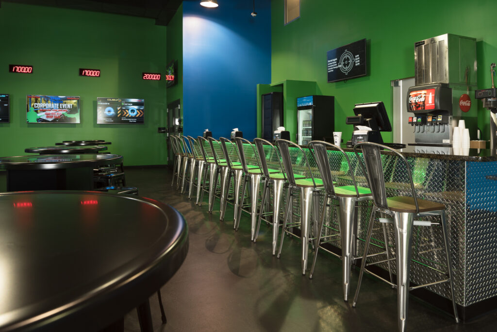 Snack bar at Team Tactics - by commercial photographer Mark Gilvey