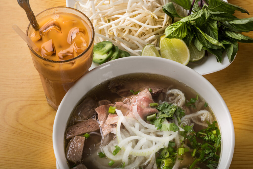 Vietnamese Soup and Tea
